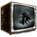 Old Busted TV 2 Icon 128x128 png